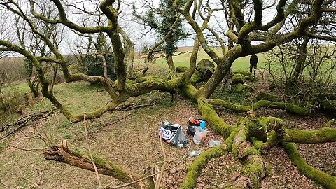 chatting to a nice guy at the campsite before leaving timelapse 26th March 2023