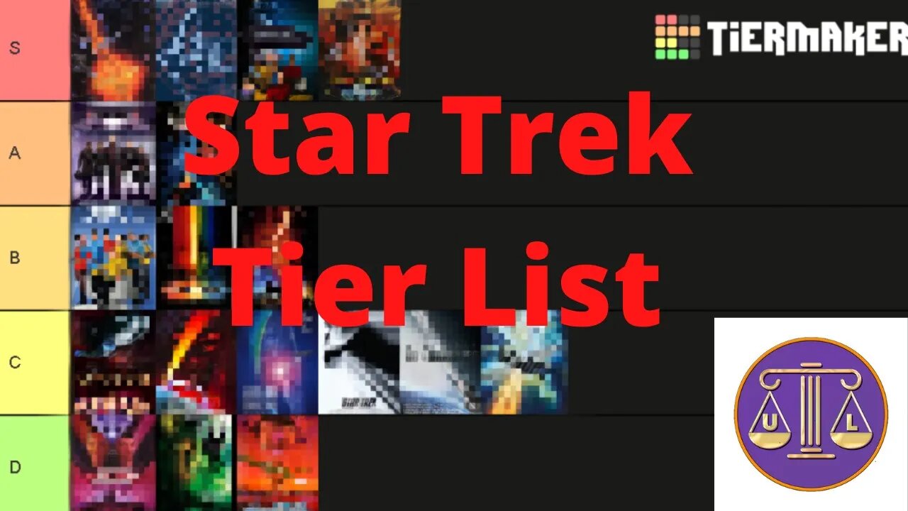 The Definitive Star Trek Tier list (as determined by a lawyer)