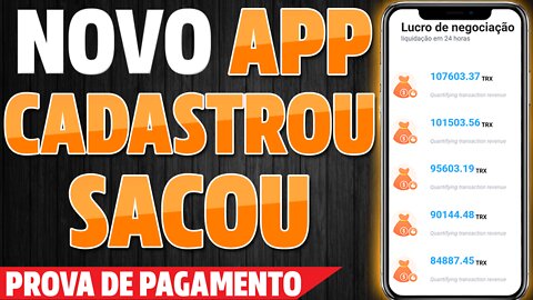 [MEGA INCRÍVEL] APP CADASTROU SACOU 2022(1 Saque por Dia Garantido) – App Pagando no Automático 2022