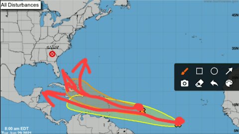 6/29/21 Tropical Update