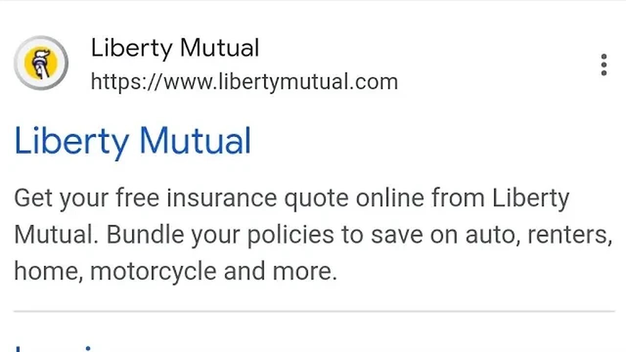 Liberty Mutual https://www.libertymutual.com