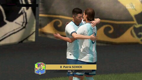 Fifa21 FUT Squad Battles - Patrick Schick strike