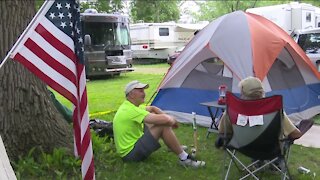 'We'll just ride it out': Campers at EAA Airventure say they're ready to ride out storms