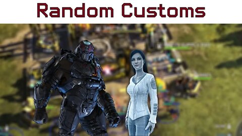 Customs: 2v2 FT Sean V Guzzi and Mike [Halo Wars 2]