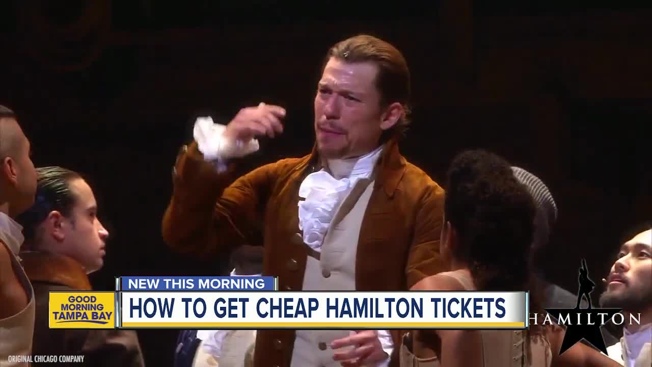 'Hamilton' is coming to Tampa and tickets go on sale Friday morning