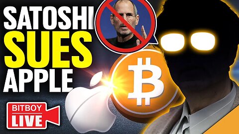 Satoshi Nakamoto SUES APPLE? (A.I.'s TOP Pick)
