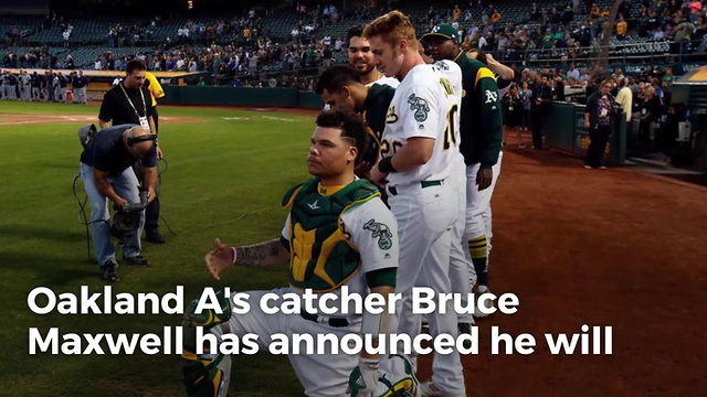 Bruce Maxwell Announces He Will No Longer Kneel For Anthem