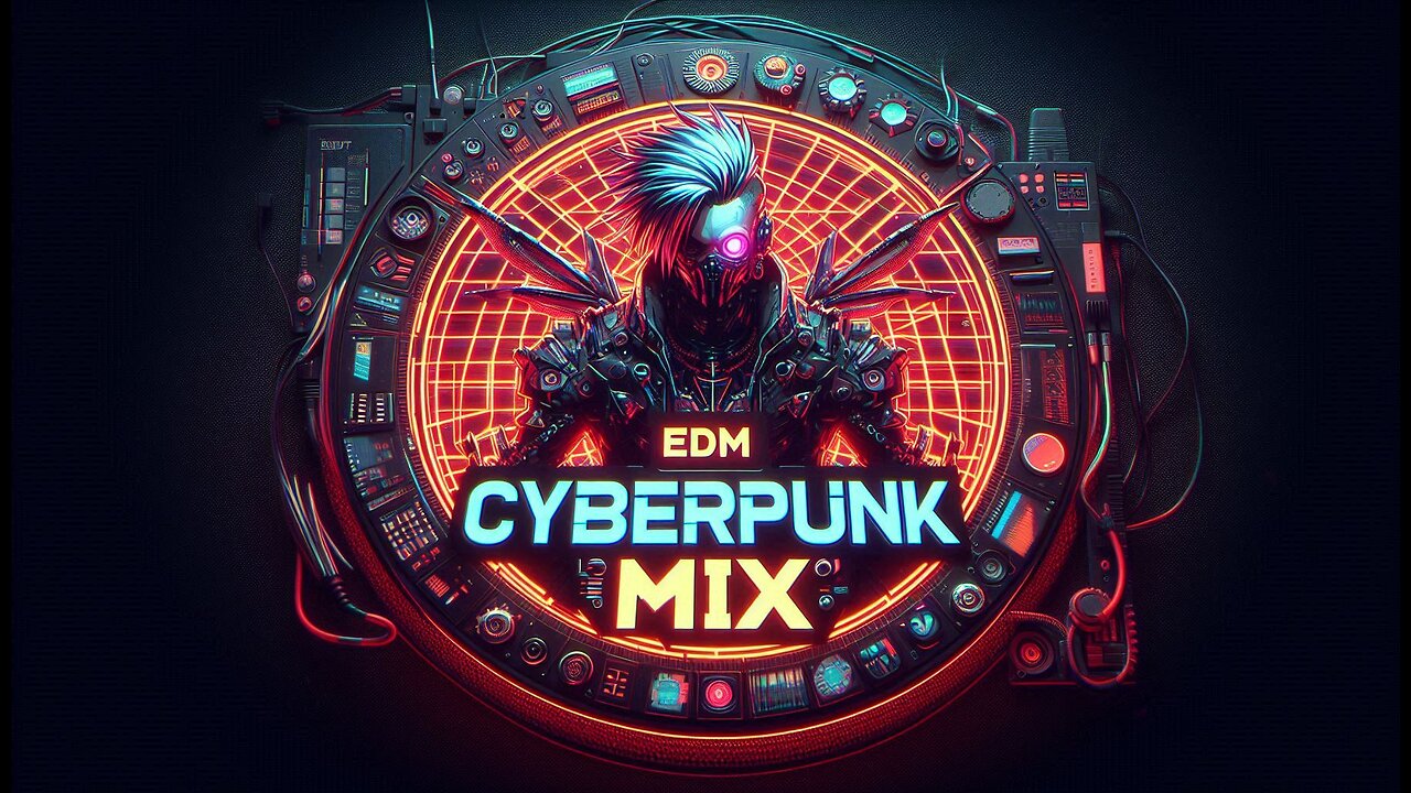 Dystopian Techno – Suspenseful Dark EDM Cyberpunk Mix