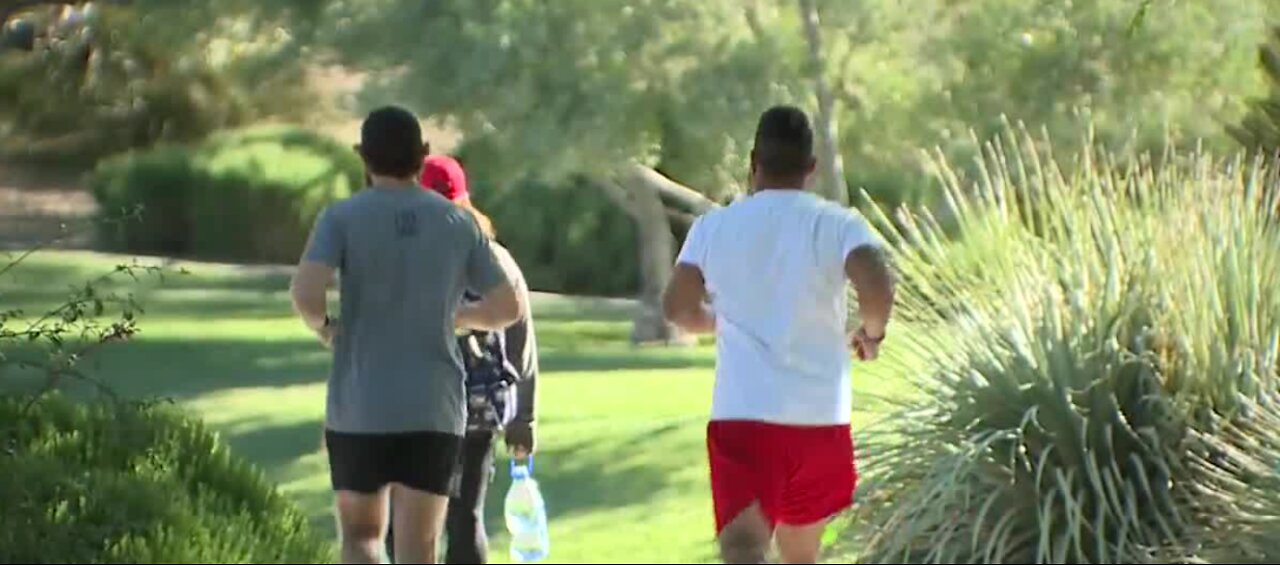 Las Vegas man running to veterans