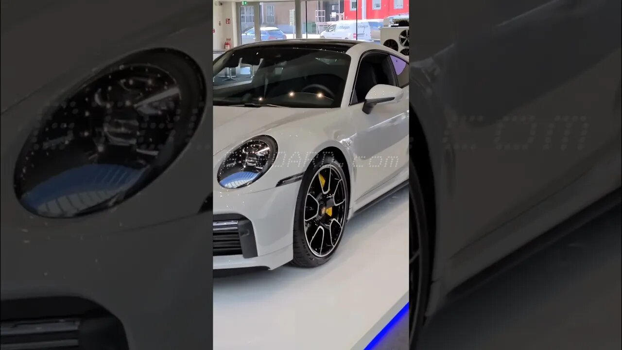 Porsche 992 Turbo S Crayon is a stunning everyday supercar 🤩 #porsche #992 #992turbo #911turbo