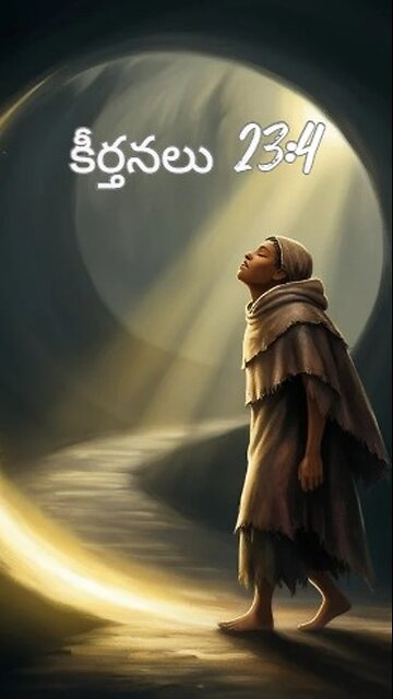 కీర్తనలు 23:4 - గాఢాంధకారపు లోయలో నేను సంచరించినను ఏ అపాయమునకు భయపడను నీవు నాకు తోడై యుందువు...