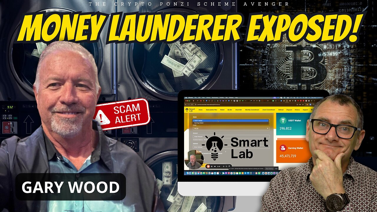 Money Launderer Exposed: Gary Wood’s Shocking SmartLab Scheme & Roman Event Scam