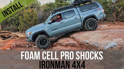 SIDE BY SIDE COMPARISON - FOAM CELL PRO SHOCKS vs NITROGEN SHOCKS - IRONMAN 4X4 STAGE 2 KIT