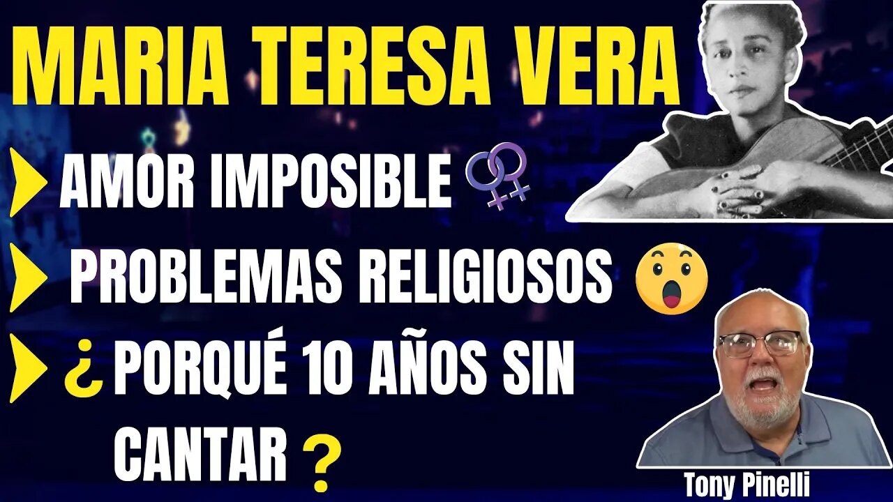 🔥Maria Teresa Vera-Amor imposible 💔, problemas religiosos 😳 y más. Entérate aquí! 🔥