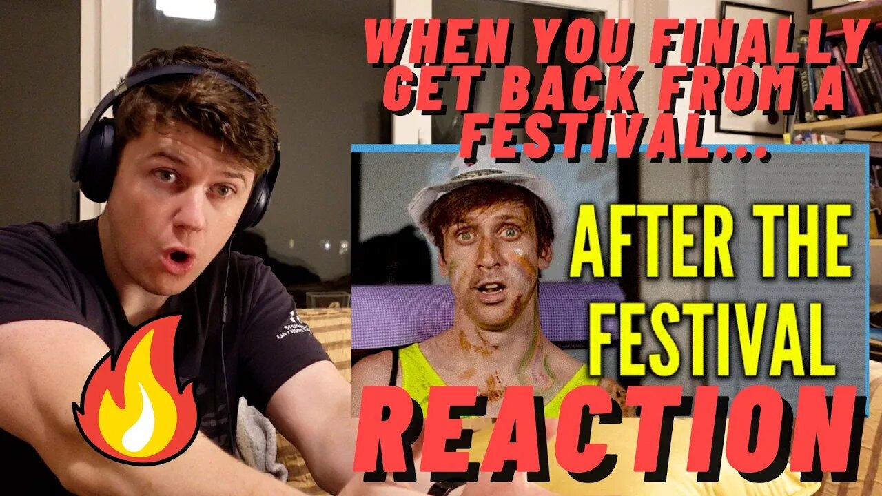When you Finally get back from a Festival... ((IRISH MAN REACTION!!))