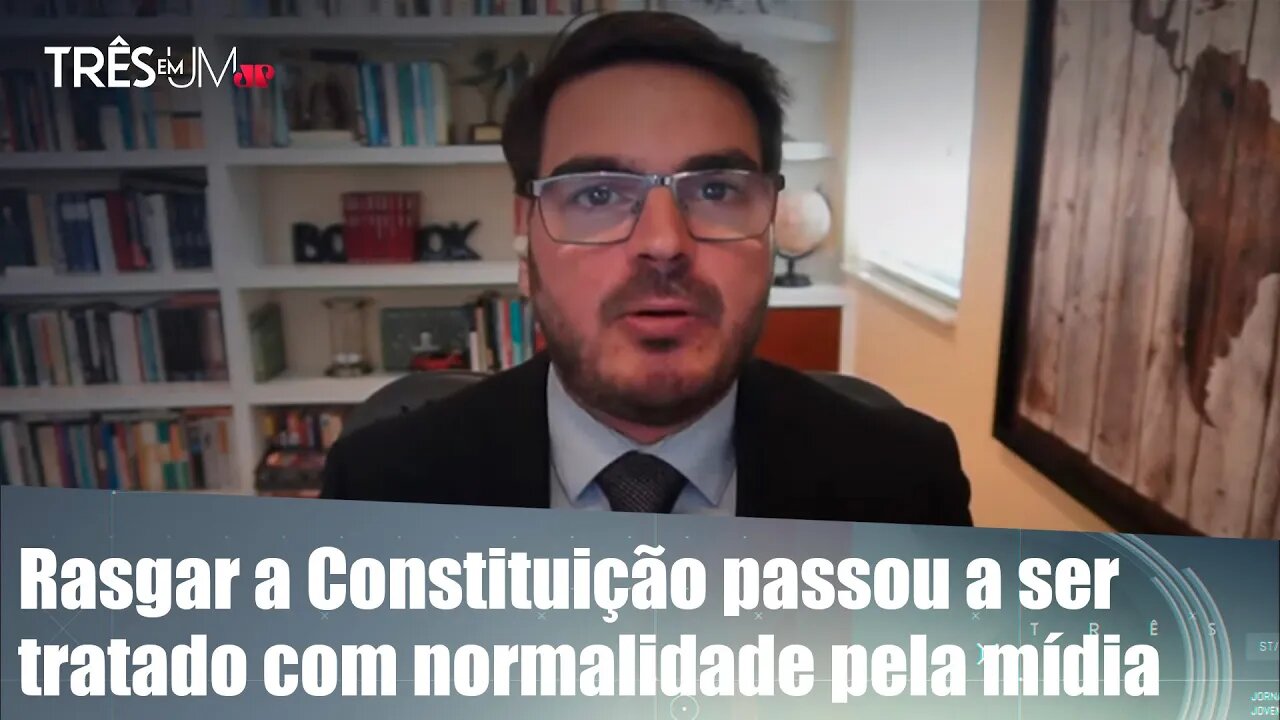 Rodrigo Constantino: Bolsonaro faz alerta sobre rumos perigosos do Brasil com abusos do STF