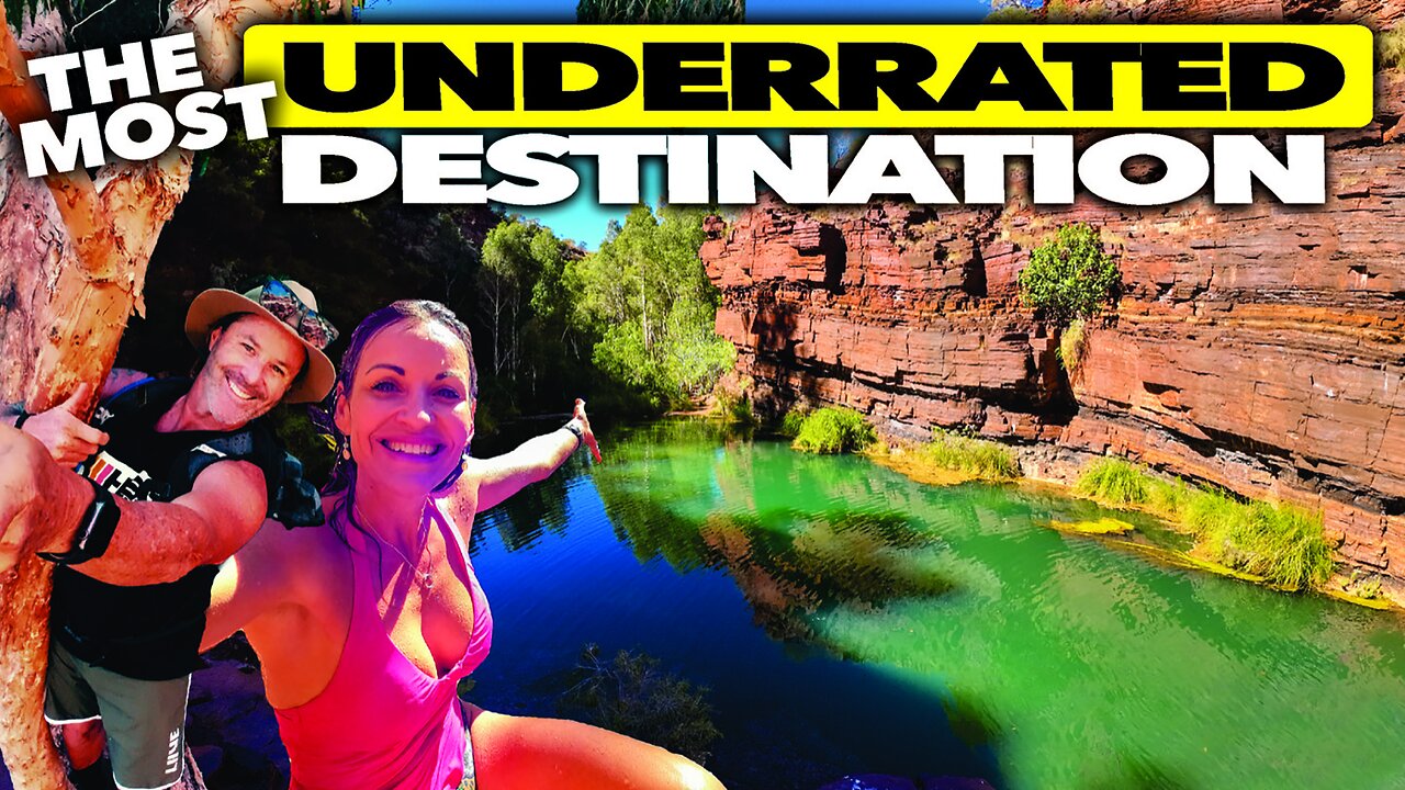 KARIJINI NATIONAL PARK PART 4 | THIS WATERHOLE MADE ME CRY! | SKETCHY CLIMBING TO EPIC WATERHOLES