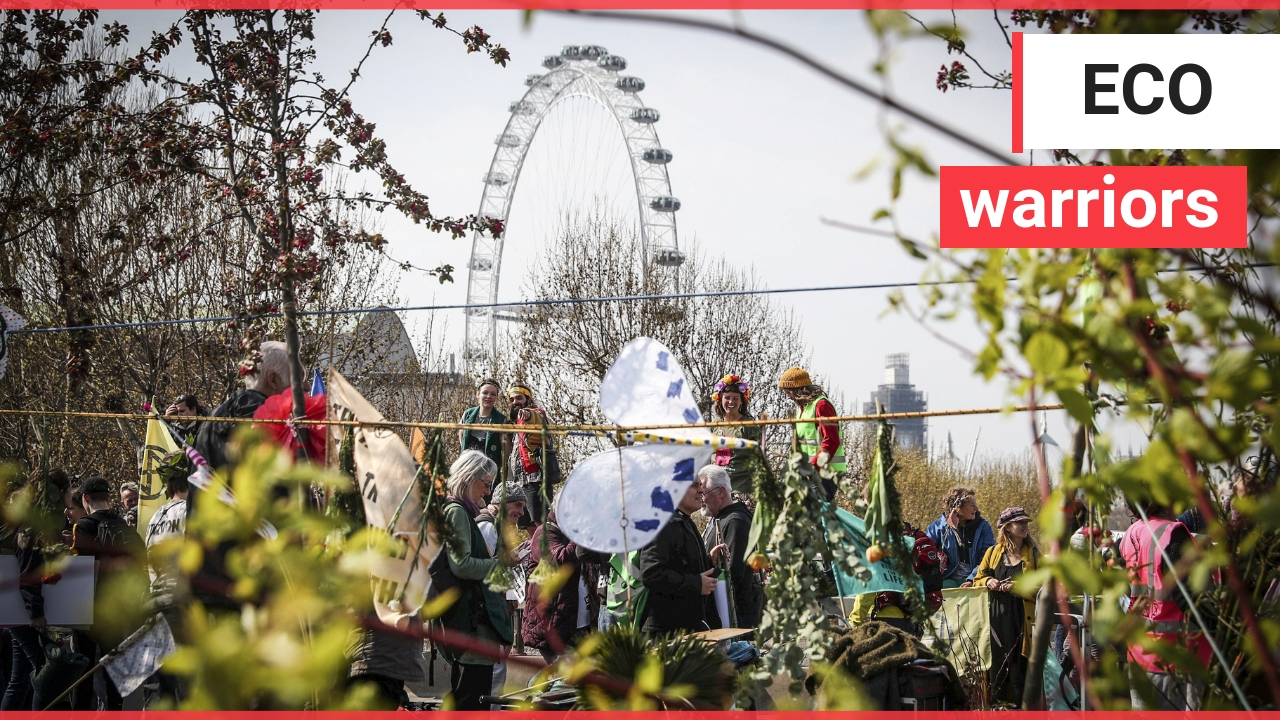 Extinction Rebellion Protest in London