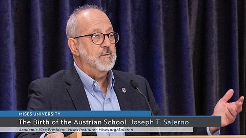 The Birth of the Austrian School | Joseph T. Salerno