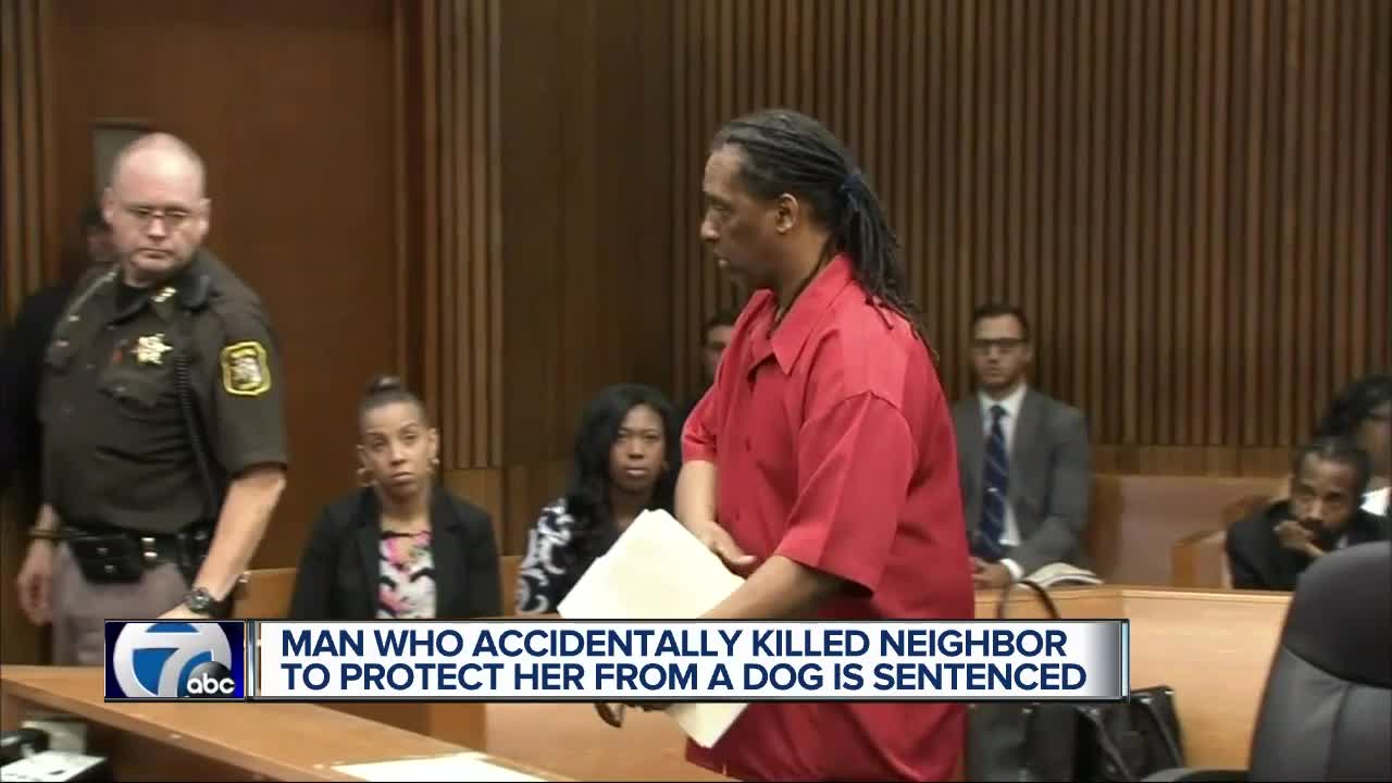 Man who accidentally killed neighbor to protect her from dog sentenced