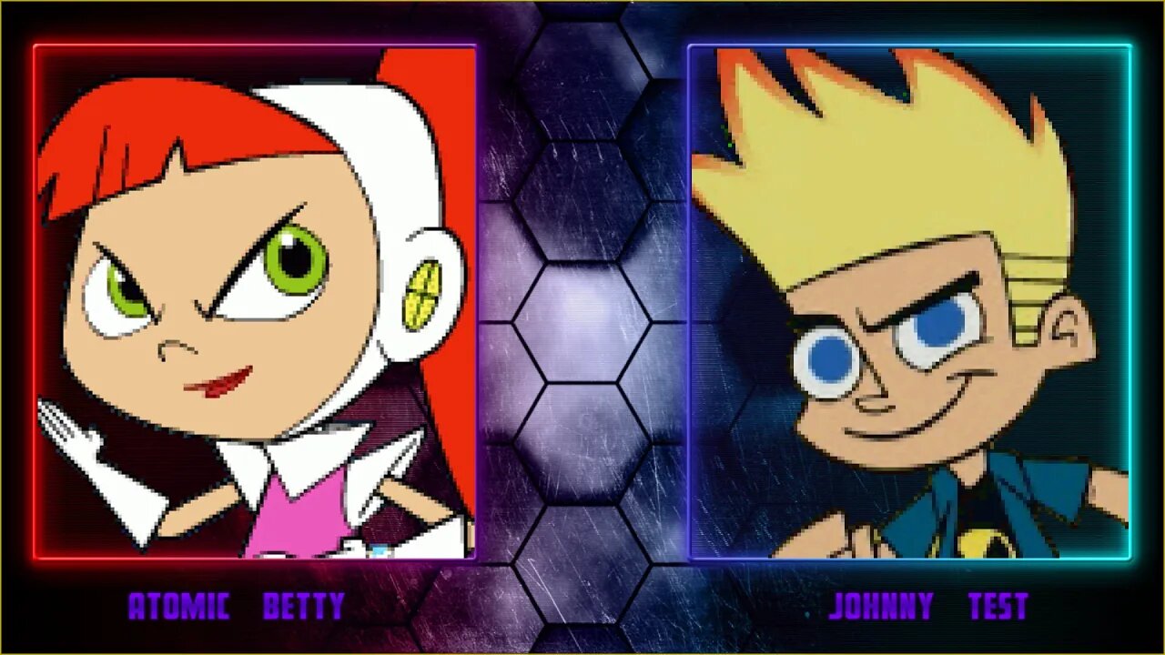 Mugen: Atomic Betty vs Johnny Test