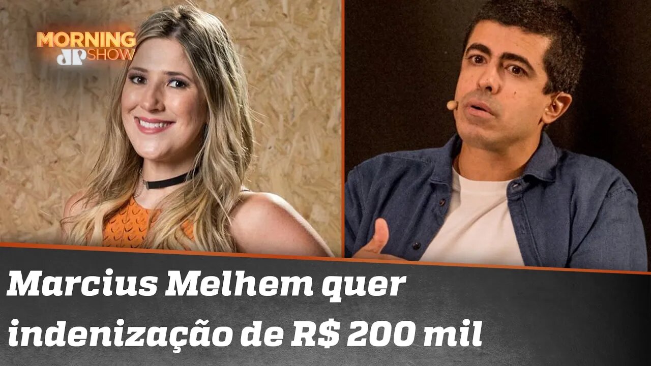 MARCIUS MELHEM EXPÕE MENSAGENS E PEDE INDENIZAÇÃO A CALABRESA