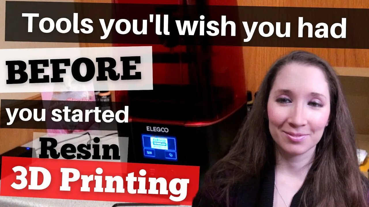 3D Resin Printing for Beginners - Common & Uncommon Tools You Need