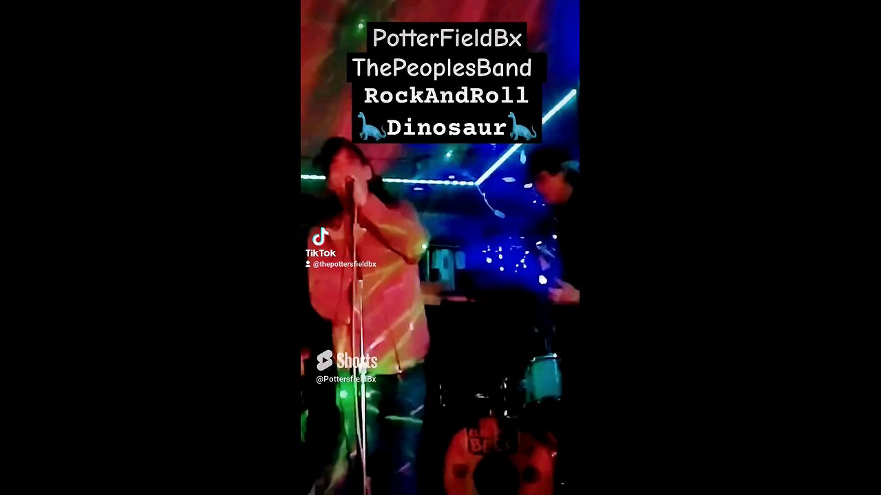 🦕RockAndRollDinosaur🦕 by PottersFieldBx ThePeoplesBand