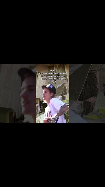 When you walk into loud explorers. #urbex #justinbieber #abandoned #urbanexploration #funny