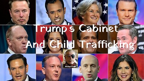 Trump's Cabinet And Child Trafficking