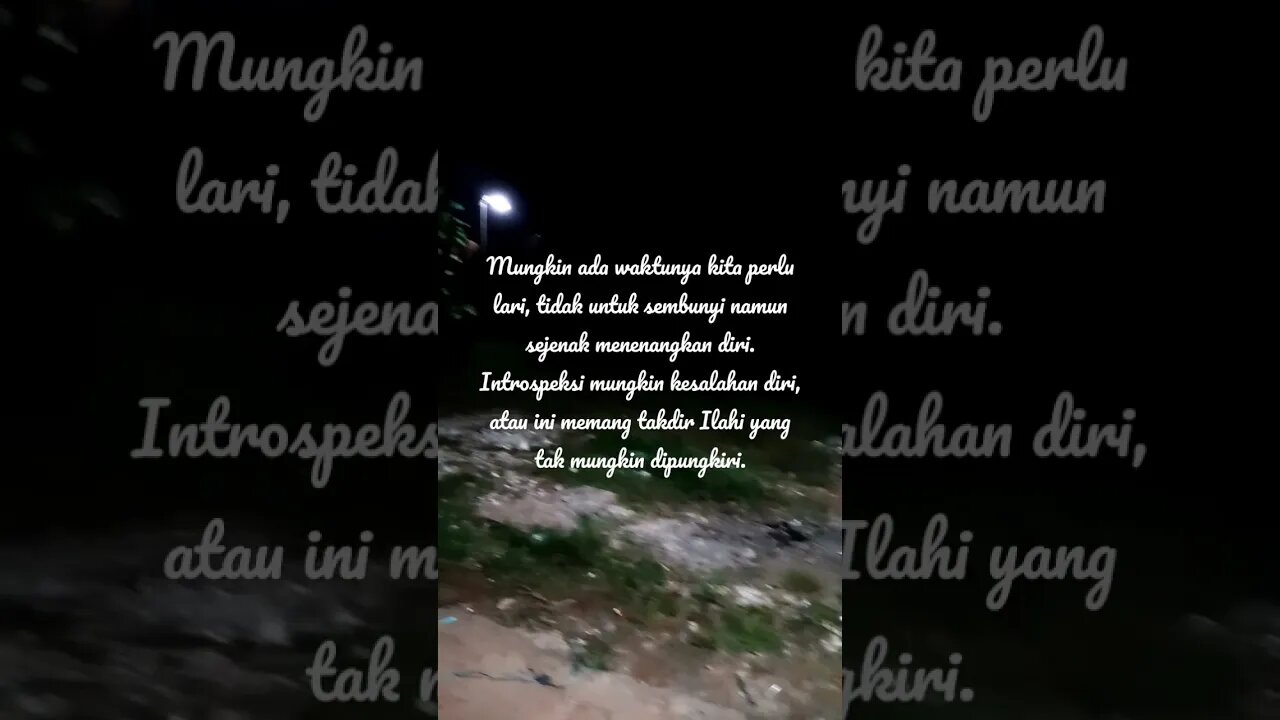 mungkin ada waktunya