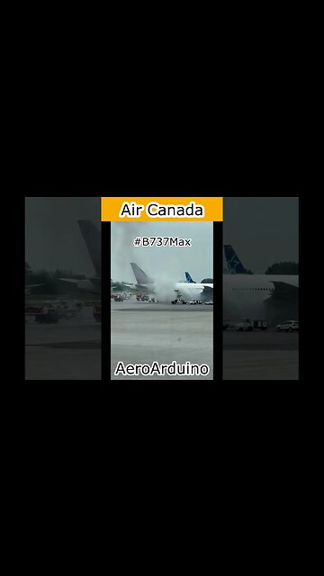 Crazy What Happened #AirCanada #B777 Fire #Aviation #Fly #AeroArduino