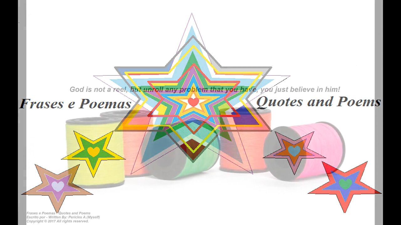 God is not a reel, but unroll any problem! [Quotes and Poems]