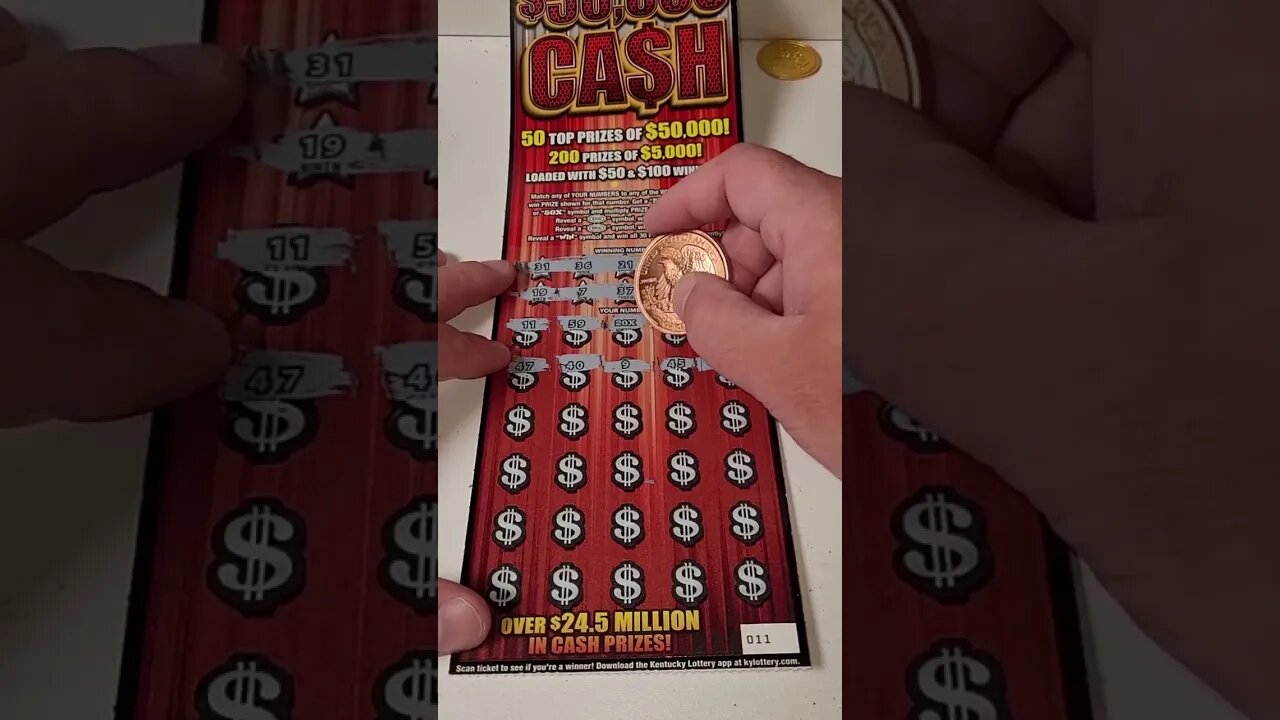 $50,000 Cash Lottery Tickets cost $30 a piece! #lottery