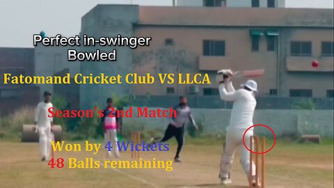 Fatomand Cricket Club vs LCCA | Season 2nd Match 2023 | Cricket World Cup 2023