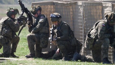 NATO Response Force (NRF) soldiers train in Romania