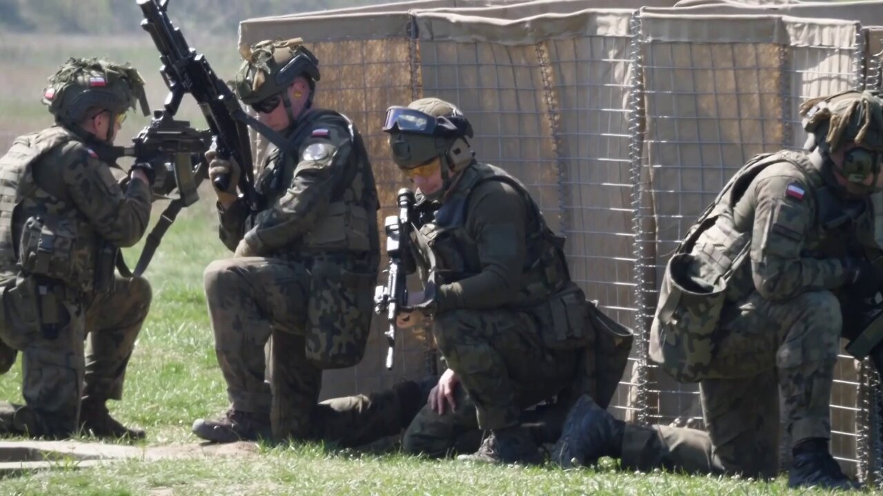 NATO Response Force (NRF) soldiers train in Romania