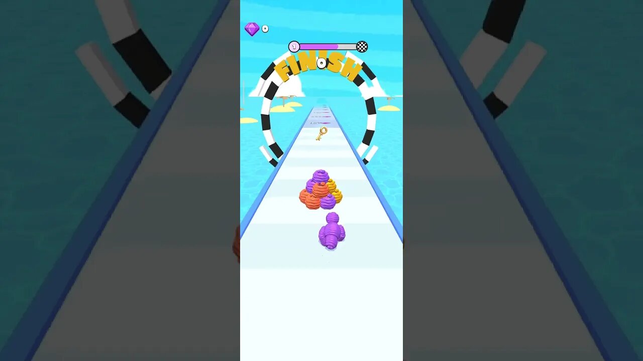 Rope Man Run Level 1