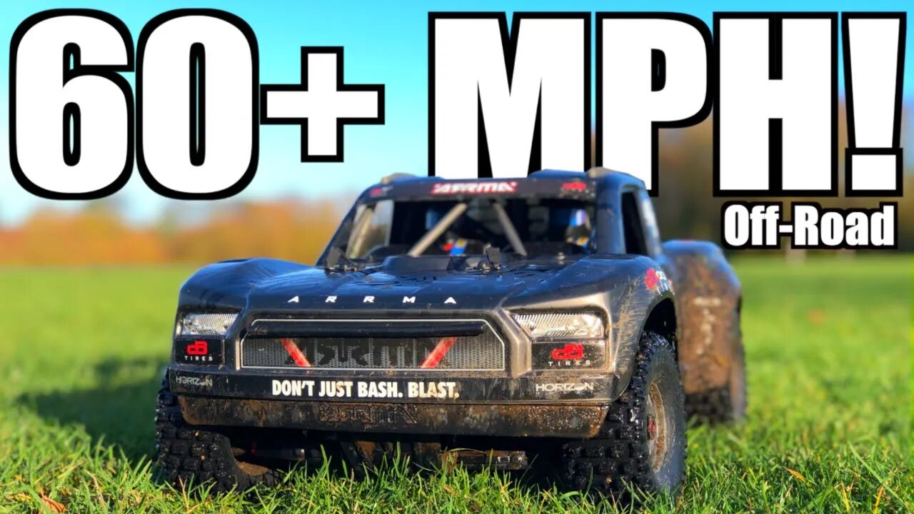 Crazy Fast Off Road RC Car! Arrma Mojave EXB with a Limitless Speed Pinion