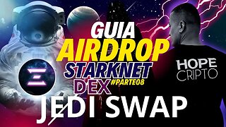 GUIA AIRDROP STARKNET parte 08: JEDI SWAP ( STARKNET AIRDROP GUIDE: JEDI SWAP)