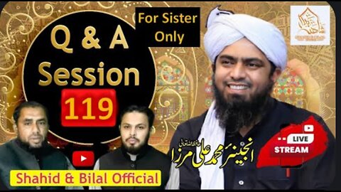 119-Live Q & A Session With Engineer Muhammad Ali Mirza (5-April-2024) | Shahid and Bilal Official