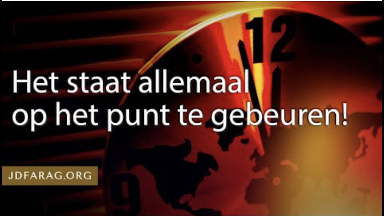 JD Farag - Het staat allemaal op het punt te gebeuren.