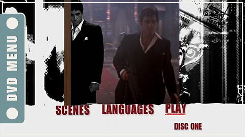 Scarface - DVD Menu