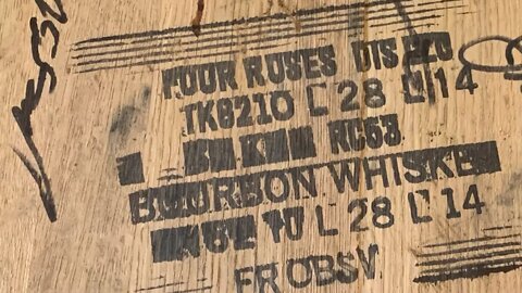 Bourbon Barrel Project to come. Four Roses single barrel #bourbon #fourroses #project