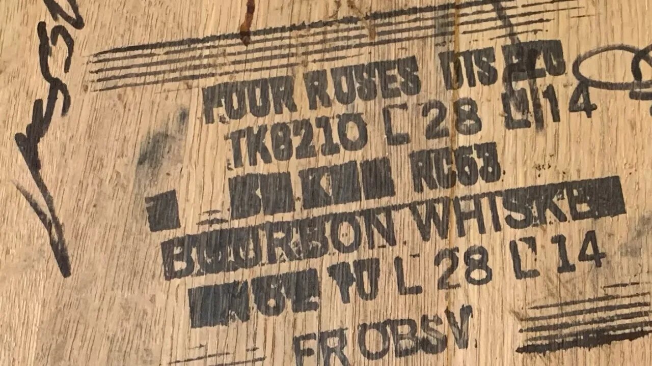Bourbon Barrel Project to come. Four Roses single barrel #bourbon #fourroses #project