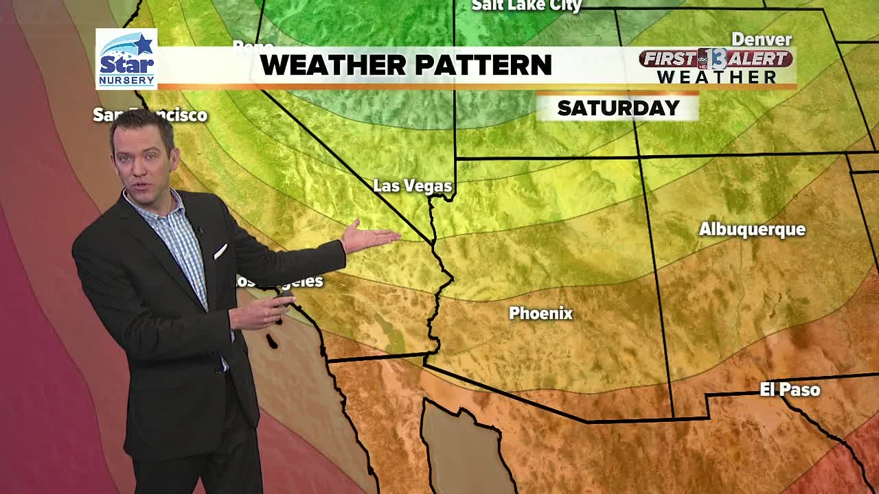 Weather pattern change happening this weekend