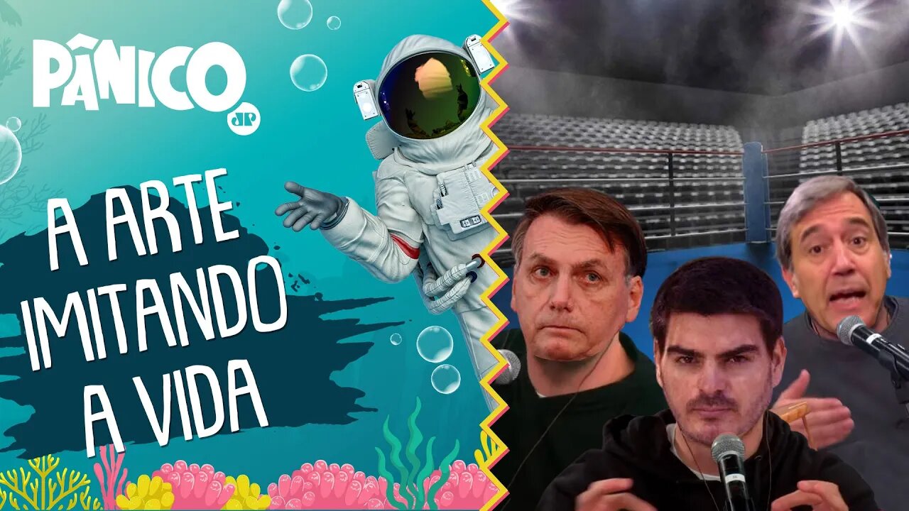 'BOLSONAROS', 'CONSTANTINO' E 'VILLA' INVADEM A BANCADA E ANALISAM TRETAS DO PÂNICO