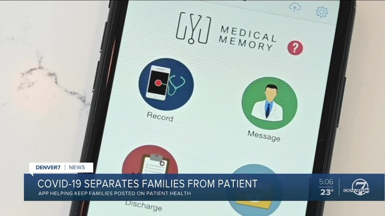 Colorado startup helping families stay up-to-date with loved ones in hospitals across the state