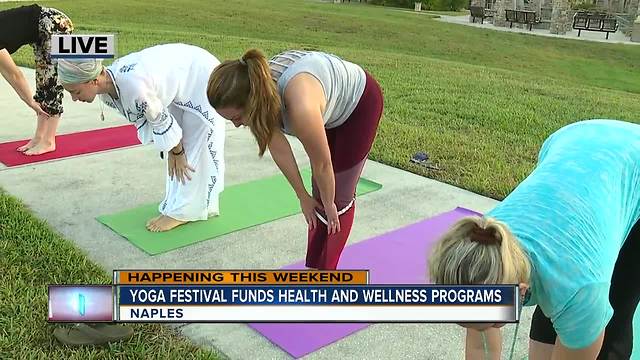 Yoga Festival Naples fundraises for youth health and wellness programs - 7am live report