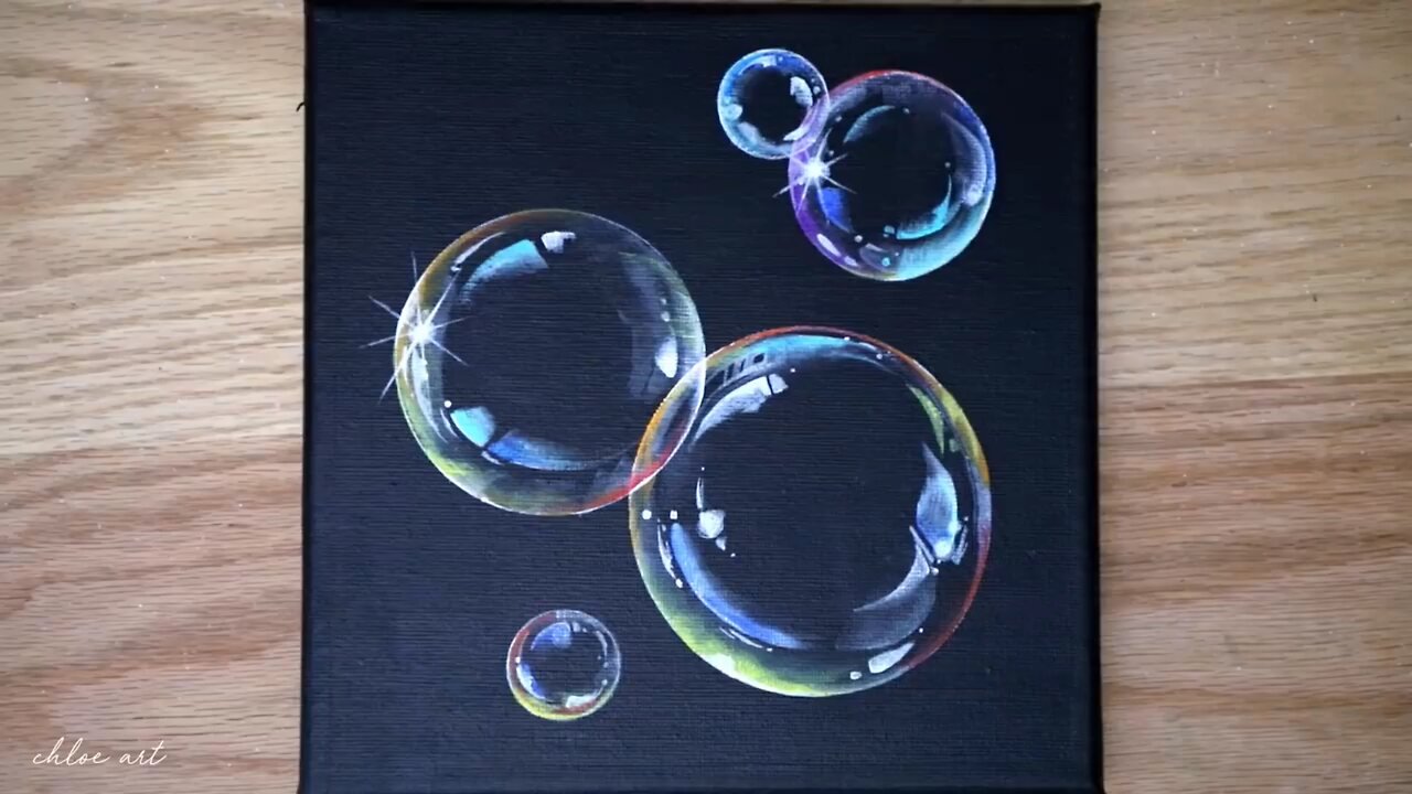 Bubbles Painting